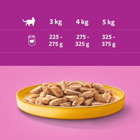 Whiskas Adult Puszka 400g Kurczak Mokra Karma W Sosie Dla Dorosłych Kotów