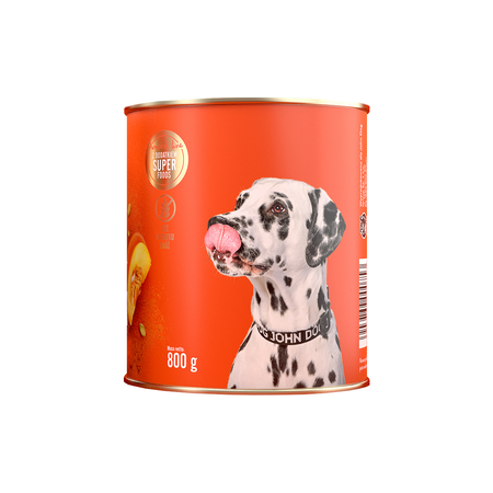 JOHN DOG Karma Mokra Dla Psa Pumpkin Line Dzik z Dynią 24x800g