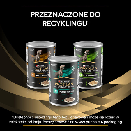 Purina Pro Plan Veterinary Diets NF Renal Function Mokra Karma Dla Psa Mus 24x400g