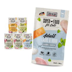 MAC's Mokra Karma Dla Kota Mix Smaków 6x100g Łosoś Kurczak Kaczka Królik