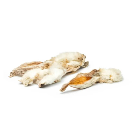 Petmex Uszy Królika Z Futrem 500g Gryzak Naturalny Przysmak Dla Psa