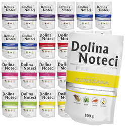 Dolina Noteci Premium Mix 6 Smaków Saszetki 24x500g Mokra Karma Dla Psa 