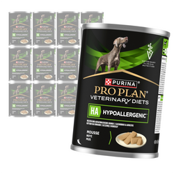 Purina Pro Plan Veterinary Diets Ha Hypoallergenic 12x400g Morka Karma Dla Psów Mus