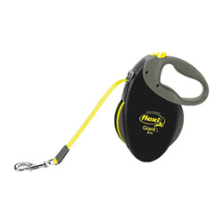 FLEXI GIANT automatyczna smycz dla psa do 50kg, taśma 8 m, rozmiar L, odblaskowa