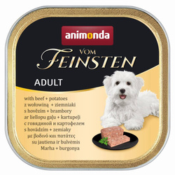Animonda Vom Feinsten Mokra Karma Dla Psa 150g Z Wołowiną I Ziemniakami