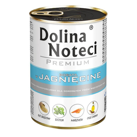 Dolina Noteci Premium Mokra Karma Dla Psa Mix 10 Smaków Drób Ryba Dziczyzna 40x400g
