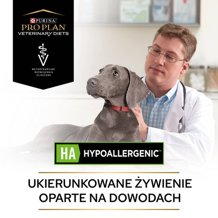 Purina Pro Plan Veterinary Diets Canine HA Hypoallergenic Sucha Karma Dla Psa 7kg