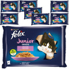 Felix Fantastic Junior Karma Dla Kociąt Wybór Smaków W Galaretce 8x340g (32x85g) Kurczak I Łosoś