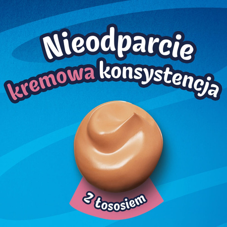 Felix Deli Moments 8x10g Kremowe Przekąski Dla Kotów Z Łososiem