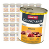 Animonda GranCarno Adult 24x800g Mokra Karma Dla Psa z Indykiem