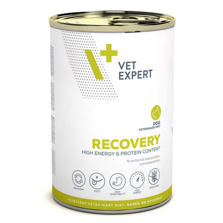 Vet Expert Recovery Mokra Karma Weterynaryjna Dla Psa Z Kurczakiem 6x400g Wspierająca Powrót do Zdrowia