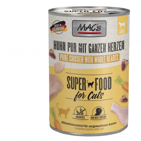 MAC's 6x400 Mokra Karma Dla Dorosłych Kotów Mix 6 Smaków