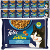 Felix Sensations Jellies Karma Dla Kotów Smaki Rybne W Galaretce 13x340g (52x85g) Łosoś Ryba Oceaniczna