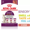 ROYAL CANIN Sensory Mix Smell Taste Feel w Sosie Zestaw 24x85g Mokra Karma Dla Kotów Wybrednych