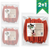 Mr. Pretzel Przysmak Dla Psa 3x500g Kabanosy Paluszki Z Jagnięciny 2+1 GRATIS