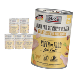 MAC's Cat 6x400g Mokra Karma Dla Kota Kurczak Serca Drobiowe