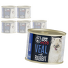 John Dog for Cats Mus Cielęcina z Królikiem 6x200g Bezzbożowa Mokra Karma Dla Kociąt