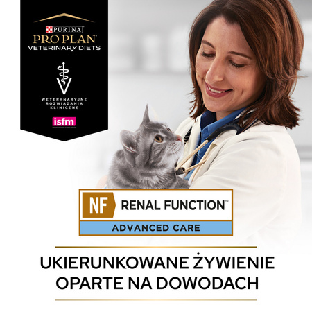 Purina Pro Plan Veterinary Diets NF Renal Function Advanced Care Sucha Karma Dla Kota 350g Niewydolność Nerek