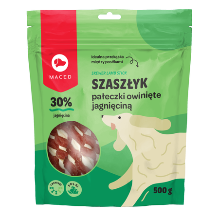 Maced Mix Przysmaków Dla Psa Sushi Królik Z Rybą 500g + Szaszłyki Z Jagnięciną 500g