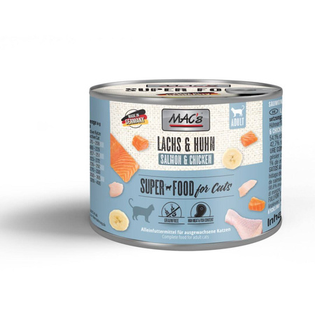 MAC's Cat Mokra Karma Dla Kota Łosoś Kurczak 6x200g