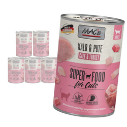 MAC's Cat Mokra Karma Dla Kota Cielęcina Indyk 6x400g