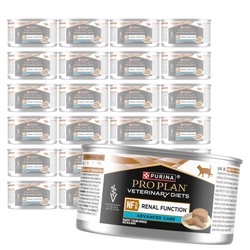 Purina Pro Plan Veterinary Diets Nf St/OX Renal Function 24x195g Mokra Karma Mus Dla Kotów Na Niewydolność Nerek