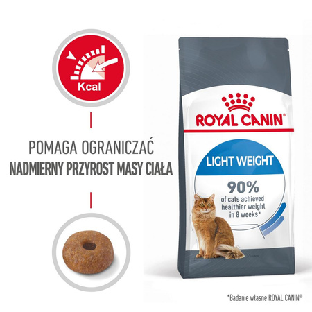 Royal Canin Light Weight 1,5kg Sucha Karma Dla Kota Ogranicza Nadmierny Przyrost Masy Ciała