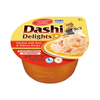 Inaba Cat Dashi Delights 4x70g Uzupełniająca Karma Dla Kota Bulion z Kurczakiem Tuńczykiem i Łososiem 3+1 Gratis