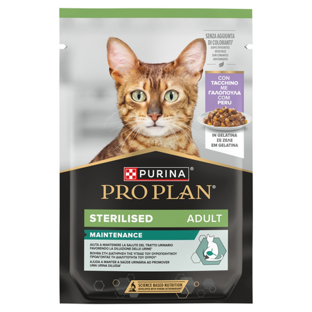 Purina Pro Plan Adult Sterilised Maintenance Mix Smaków 6x85g Mokra Karma Dla Kota Kaczka Indyk Ryba