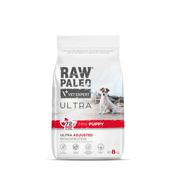 Raw Paleo Ultra Beef Mini Puppy 750g Sucha Karma z Wołowiną Dla Szczeniąt Ras Małych