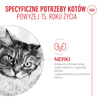 Royal Canin Ageing 15+ Karma Mokra 12x85g Kawałki w Sosie Dla Kotów Dojrzałych Po 15 Roku Życia