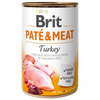 Brit Pate & Meat Indyk 24x400g Lekkostrawna Mokra Karma dla Psów Wszystkich Ras