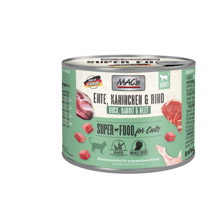 MAC's 6x200g Mokra Karma Dla Dorosłych Kotów Mix 6 Smaków