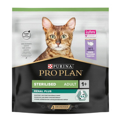 GRATIS Purina Pro Plan Sterilised Renal Plus 400g Sucha Karma Dla Kota Z Indykiem