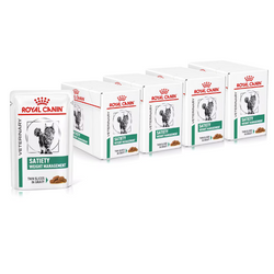 Royal Canin Veterinary Satiety Weight Management 48x85g Mokra Karma Dla Dorosłych Kotów Z Nadwagą W Sosie