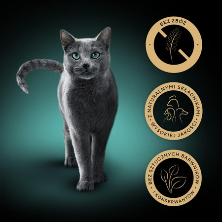 Sheba Nature’s Collection Drobiowe Smaki 40x85g Mokra Karma Pełnoporcjowa Dla Kota W Galaretce