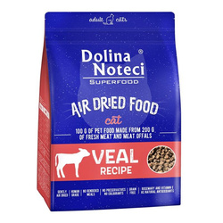 Dolina Noteci Superfood Veal Recipe 1kg Suszona Karma Dla Kota Z Cielęciną